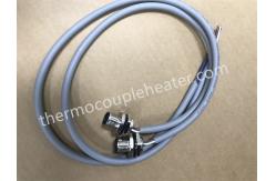 China M12 Barrel 5-pin Male Axial Connection Female With Connecting Cable supplier