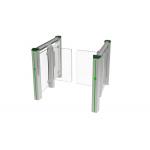 BLDC Motor 5 Million Times Glass Turnstile Gate Access Control IP45