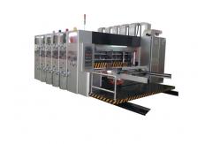 China 160pcs/min Carton Box Making Corrugated Box Printing Machine 25KW supplier