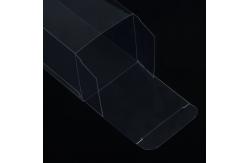 China Hot Selling  PET Packing Box Custom Clear Transparent Folding Square Box supplier