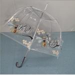 TUV Automatic Open Clear POE Kids Compact Umbrella 100cm for sale