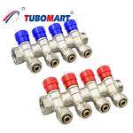 Brass Pex Water Manifold System 2 - 12 Outlets Pex Pipe Manifold for sale