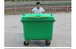 China 660 Liter Plastic Waste Container Trash Bin Waste Bin Garbage Can supplier