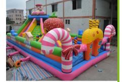 China inflatable kids funny jumping playing playground fun city for sale supplier
