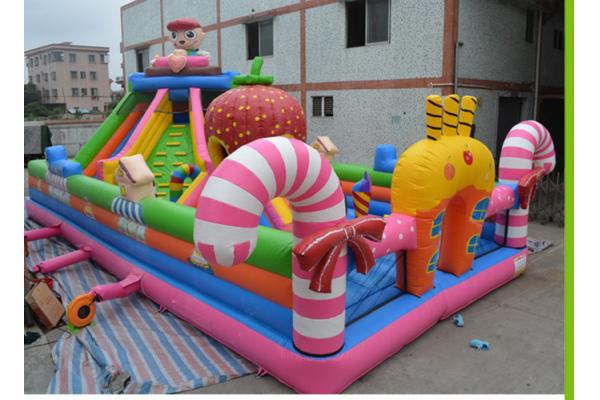 inflatable kids funny jumping playing playground fun city for sale