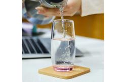 China Lead Free Hand Blown Drinking 300ml Glass Coffee Cup supplier