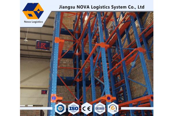 Warehouse Storage Drive In Pallet Racking 3 - 8 Layers Or Customized
