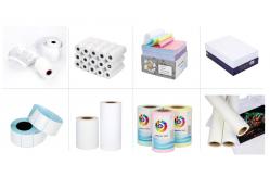 China 6000mm/12000m Regular Length Thermal Paper Roll with Good Whiteness supplier