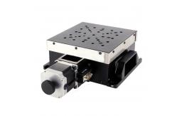 China Adjustable Height Z Axis Motorized Lab Jack 160×160mm Screw Drive supplier