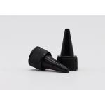 24mm Plastic Screw Caps Twist Top Long Nozzle For Bottles Smooth Closure
