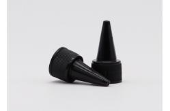 China 24mm Plastic Screw Caps Twist Top Long Nozzle For Bottles Smooth Closure supplier