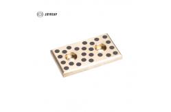 China 5mm Graphite Plugged Bronze Wear Plate Oilless Wear Plate Self Lubrication supplier