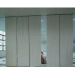 Multi Color Wooden Hanging Partition Wall / Acoustic Sliding Folding Room Dividers for sale