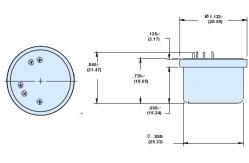 China Quartz Flexible Acceleration Sensors For Automotive Testing And Industrial Manufacturing supplier