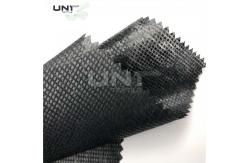 China Double Dot Hot Rolling Adhesive Interlining For Leather Coat supplier