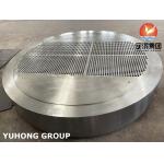 A516 GR.70N STATIONARY carbon steel TUBESHEET HEAT EXCHANGER PART