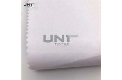 China 100% Polyester Plain Weave Woven Shirt Collar Interlining Fusing Fabric Knit supplier