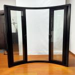 Custom Glass Sliding Doors With Double Tempered Glass For Balcony Partitioning