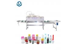 China Tins Cans Shrink Sleeve Labeling Machine Automatic Round Bottles Shrink Sleeve Applicator supplier
