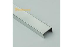 China Mirror Stainless Steel Round Edge Tile Trim U6 X 2438mm 200HV Hardness supplier
