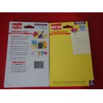 Colorful Blister Card Packaging Euro Hang Hole For Scissor Packing for sale