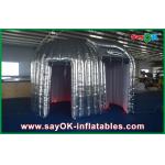 Photo Booth Led Lights Advertising Silver Inflatable Photo Booth Durable Led Inflatable Snail