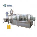 15000BPH Juice Filling Machine 300ML Beverage Hot High Productivity for sale