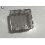 Medical Disinfection Stainless Steel Wire Mesh Baskets Corrosion Resistant for sale