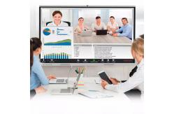 China video conferencing Smart All In One Flat Digital Interactive Board 75 Inch supplier