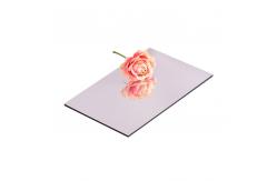 China 1220mm Width No Damage Mirror Aluminum Composite Panel supplier