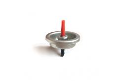 China One Inch Tinplate Gas Lighter Refill Valve With Adaptor supplier