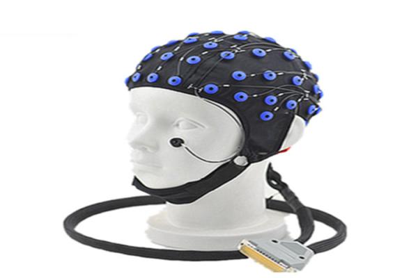 Silver / Silver Chloride Electrode EEG Cap Measuring Sensor 64 channel