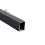 6063 Aluminium U Shaped Tile Trim For Floor Or Wall Decoration Black Color for sale