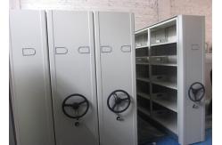 China Customized Office Metal Movable Filing Cabinet Files Storage Rack supplier