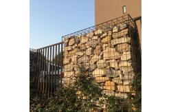 China Durable Stainless Steel Gabion Wire Mesh 1.8mx0.5mx2m Pvc Coated supplier