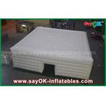 Promotional Imflatable Camping Cube Tent with Led Light for Event Party