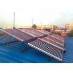 500 L Solar Hot Water Collector , Solar Vacuum Tube Collector Big Solar Heating System for sale