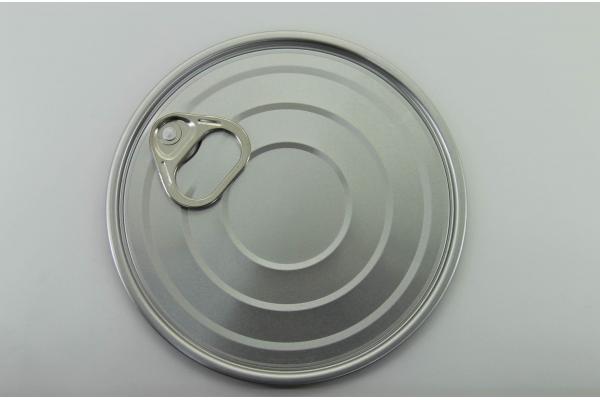 Environmental Round 153mm aluminium Easy Open lid / ends for canisters 603 #
