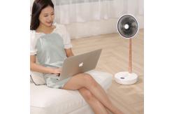 China LCD Screen Floor Standing Fans DC 5V 10000mAh Rechargeable Pedestal Fan supplier