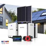 Hybrid Solar Energie System For Home 5Kw 10Kw Off Grid Solar Power Energy PV Storage System Full Set for sale