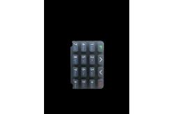 China Custom Silicone Rubber Keypad Interpone Keypad Intercom Button supplier