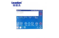China Industrial Expiry Date Inkjet Coding Equipment 1.5-20mm Serial Number Printing Machine supplier