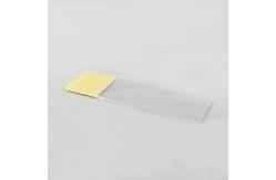 China Glass CE ISO Microscope Slides Cover Slips Lab Use Yellow Frosted Edge supplier