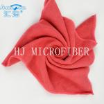 HUIJIE Supplier MIcrofiber Hand Towel Red color Microfiber Cleaning Cloth FOR Home use for sale