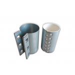 Zinc Sheet Conveyance Pipe Morris Coupling 63mm Heavy Duty Pipe Clamps for sale
