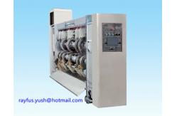 China High Speed Flexo Printer Slotter Die Cutter Stacker Vacuum Transmission Ir Uv Drying supplier