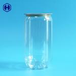 Food Grade Plastic Coke Can Low Barrier Clear Round Plastic Tubs for sale