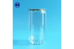 China Food Grade Plastic Coke Can Low Barrier Clear Round Plastic Tubs supplier