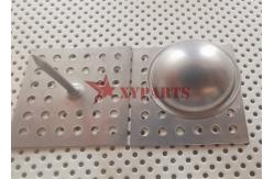 China 40x40mm Perforated Base Insulation Pins With Locking Washers For HVAC System supplier