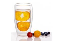 China OEM Borosilicate Double Wall Glass Tea Insulated Cups 80ml supplier